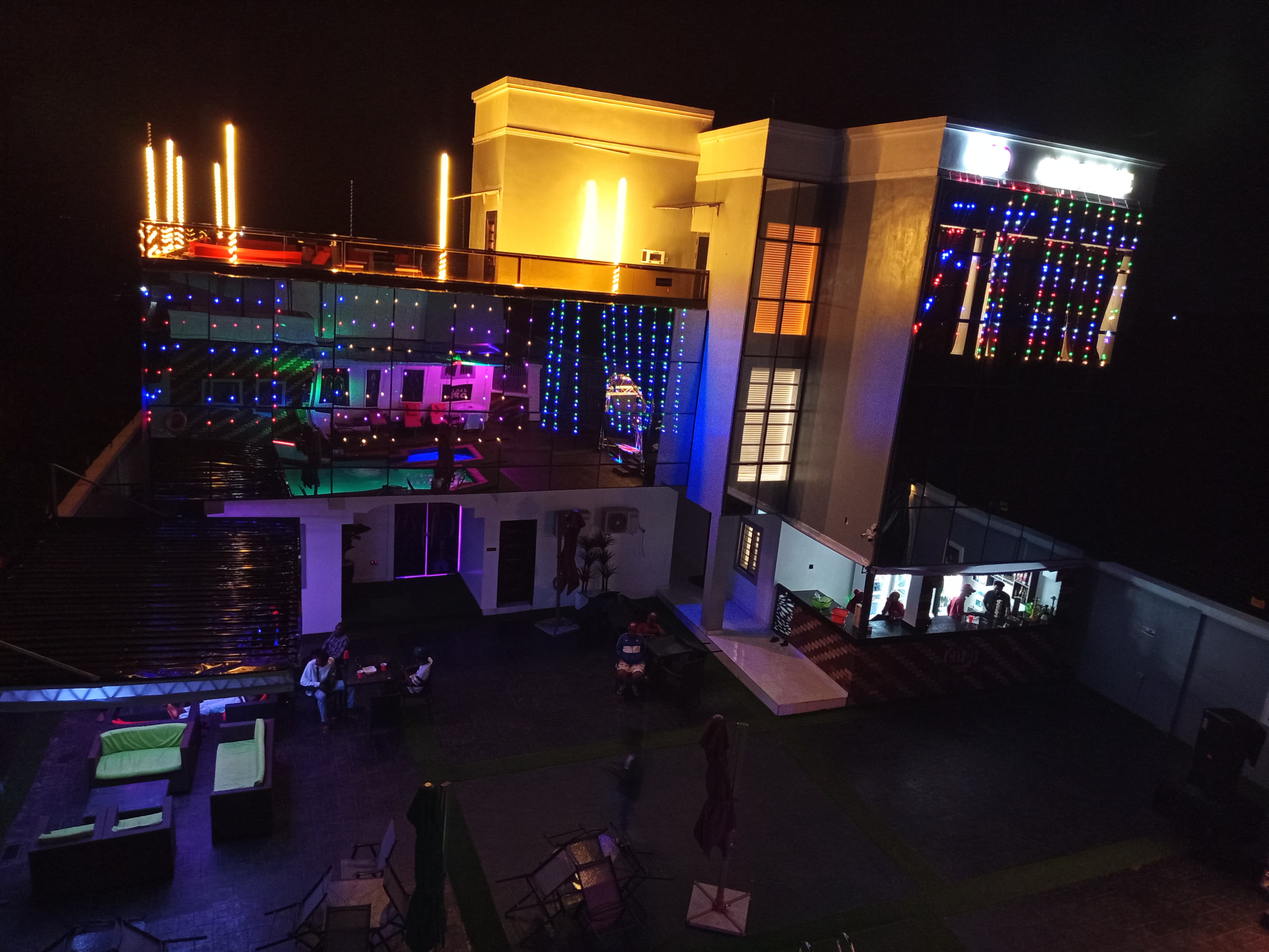 ODM Groove Hotel at Night